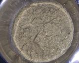 A picture of step 2 of Moong Dal Chilla.