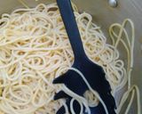 A picture of step 1 of Spaghetti and meatballs.