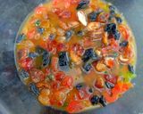 A picture of step 2 of Eggless plum cake.