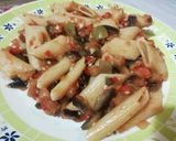 Foto del paso 5 de la receta: Penne rigatti con salsa BC de berenjenas (estilo caponata) 🍆🍅