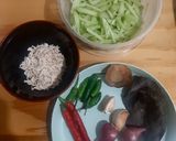 Foto langkah ke 1 dari resep Tumis Labu Siam.