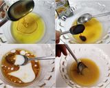 Foto del paso 3 de la receta Milhoja dulce de pan rústico con arroz con leche, frutas confitadas y sirope de frutos rojos