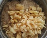 A picture of step 7 of Wheat, Amaranth, Soya flour enriched Apple Cake.