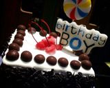 Foto langkah ke 9 dari resep BLACK FOREST 🍂BIRTHDAY CAKE 🎂 - FLo.