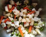 A picture of step 2 of Veg biryani.