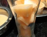 A picture of step 4 of Musk melon seed juice.