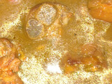 Cazuela de frijoles con garra