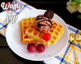 Foto langkah ke 5 dari resep Waffle ala AW (crispy outside, fluffy inside).