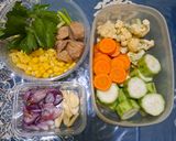 Foto langkah ke 1 dari resep Sup Oyong.