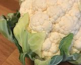 Foto del paso 1 de la receta: Coliflor con bechamel de jamón gratinada