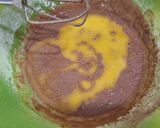 Étcsokoládés brownie meggyel 🍒🍫🍒🍫 recept fázis 5 fotója