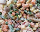 A picture of step 5 of Vegetable salad.