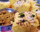 A picture of step 3 of Nylon khaman.