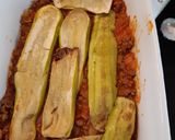 A picture of step 9 of Almu's surprise lasagna.