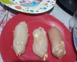 Foto langkah ke 3 dari resep Chicken Corndog.