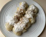 A picture of step 6 of Vietnamese Grilled Banana Sticky Rice (Bánh Chuối Nếp Nướng).