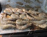 Foto del paso 1 de la receta Gambas al grill doble con higos rellenos