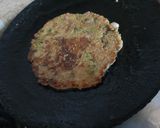A picture of step 5 of Kala chana paratha.