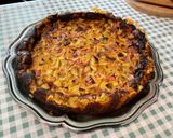 Une image de l'étape 13 de Clafoutis à la rhubarbe et vanille.