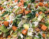 A picture of step 3 of Rice Salad#cookbook.