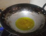 A picture of step 1 of Methi aloo ki sabzi.