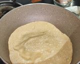 A picture of step 4 of Vegetable Sandwich Wrap (No bread).