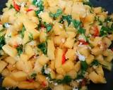 Spicy Mango salsa stuffed Dosa with Mango Sauce recipe step 3 photo