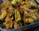A picture of step 2 of Balochi mutton.