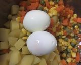 Hình bước làm 2 của món 🥗Russian salad (salad nga) 🥙