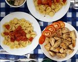 Hình bước làm 6 của món Basil Pesto Pasta With Chicken