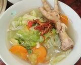 Foto langkah ke 10 dari resep Sup ceker ayam simple.