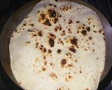 A picture of step 12 of Tandoori roti.