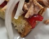 Foto del paso 9 de la receta: 186. Tostada de Melva con Pimientos Asados