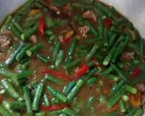 Foto langkah ke 4 dari resep Tumis sayur kacang+daging(kesukaan paksu).