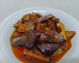 Foto langkah ke 6 dari resep [243] Terong Balado Teri Medan.