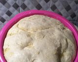 Foto langkah ke 2 dari resep Pizza Teflon No Knead Dough.