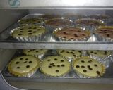 Foto langkah ke 5 dari resep Pie Brownis coklat & matcha.