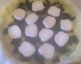 Une image de l'étape 3 de Quiche épinard chèvre.