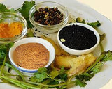 கொத்தமல்லி வடை (கொதிம்பிர் வடா) ரெசிபி ஸ்டேப் 2 புகைப்படம்