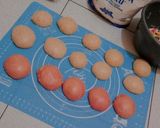 Foto langkah ke 4 dari resep Roti Kukus Pelangi.