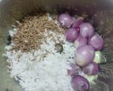A picture of step 4 of Taro root mor kuzhambu.