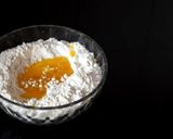 A picture of step 1 of Gujiya.
