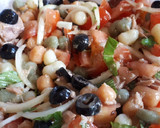 Foto del paso 4 de la receta: Ensalada mediterránea con gnocchi tricolore