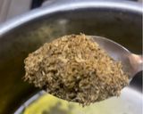 A picture of step 5 of Dal Bafla Baati Churma.