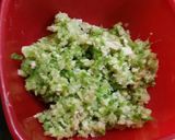 A picture of step 1 of Methi pulao.