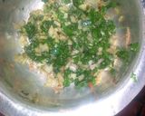 A picture of step 9 of Steamed spinach and wet fried beef.