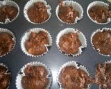 A picture of step 6 of Banana cocoa muffins.
