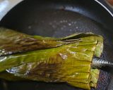 Gambar langkah 3 resipi 24:9:26 - Ikan cencaru bakar daun pisang.