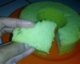 Foto langkah ke 9 dari resep Sponge Cake Pandan Santan.