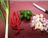 Foto langkah ke 2 dari resep Sambal oncom Cabai gendot.